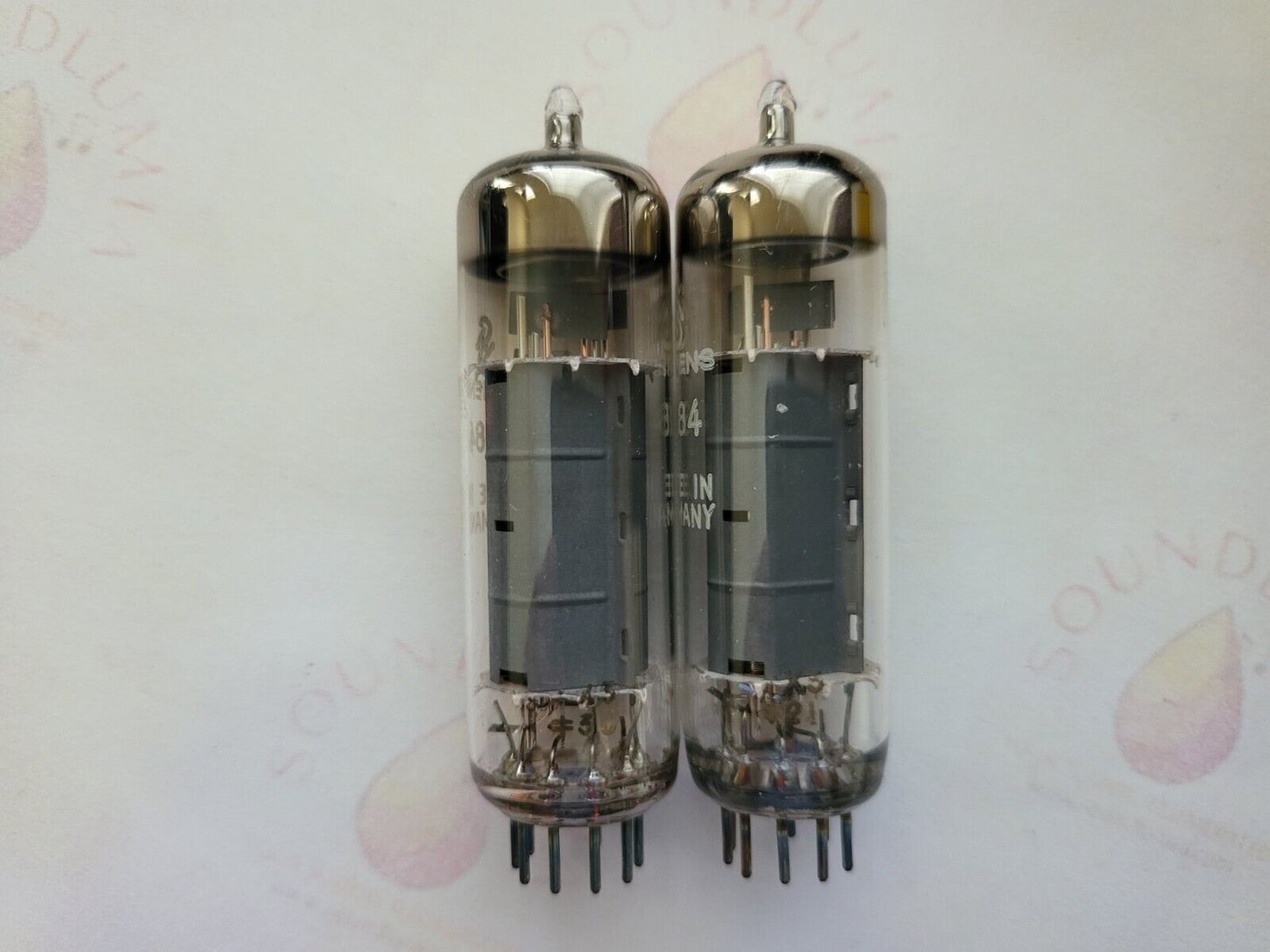 Siemens EL84 6BQ5 Matched Pair - München 1962/63 RX3 - NOS 
