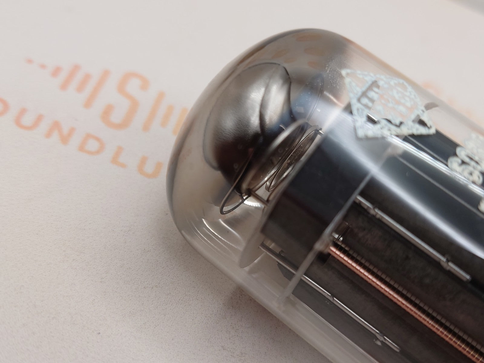Telefunken 6080 6AS7 vintage vacuum tube triple mica OO-getter metal base Ulm Germany 1967 near NOS