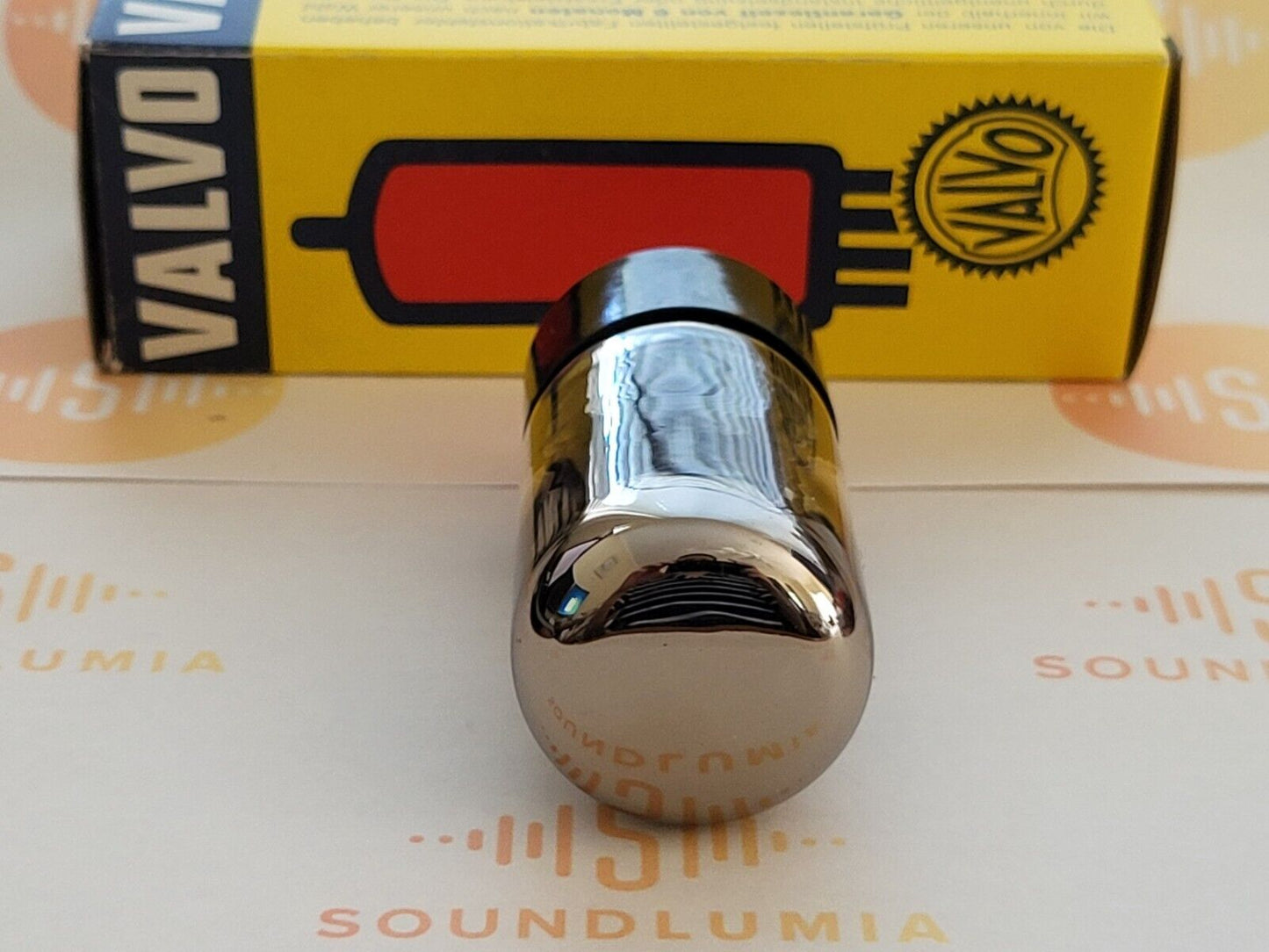 Philips GZ34 5AR4 DD Getter Original Valvo Box - Eindhoven, NL '57 f30 - Neu in OVP