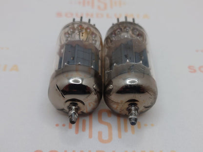 Philips Miniwatt ECC83 12AX7 Short Plates Matched Pair - Holland '59 I61 - Near NOS