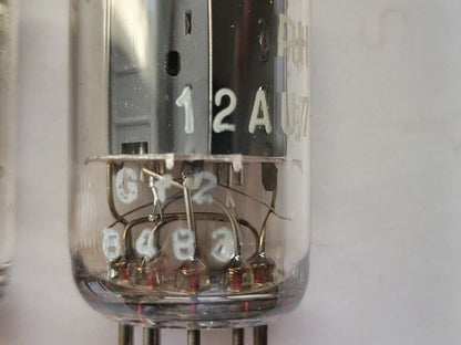 Mullard ECC82 12AU7 vacuum tube with O-Getter and Short Plates, image 42