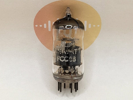 Philips PCC88 7DJ8 vacuum tube with D-Getter and Pinched Waist, image 4