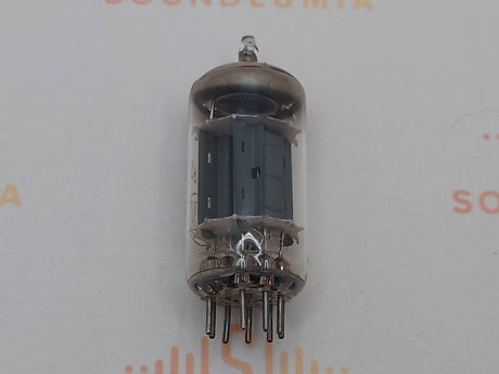 Siemens ECC82 12AU7 vacuum tube with Long Plates and Lorenz Label, image 3