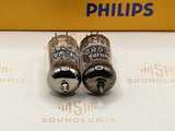 Philips ECC82 12AU7 Plaques courtes O-getter - Heerlen
