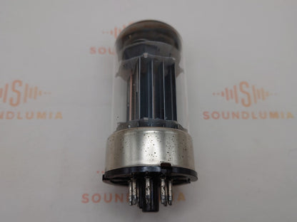 Telefunken 6080 6AS7 vintage vacuum tube triple mica OO-getter metal base Ulm Germany 1967 near NOS