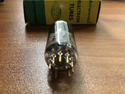 Amperex USN-CEP 6922 E88CC 6DJ8 ECC88 CCa Preamp Tube O-getter - USA 1965 - NOS
