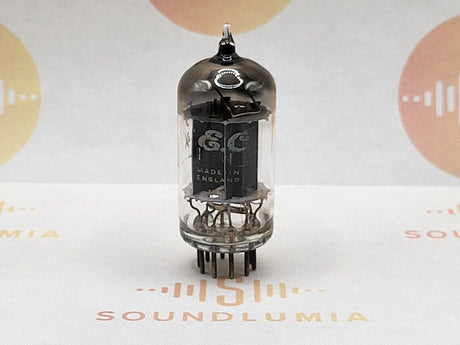Brimar B339 ECC83 vacuum tube with Black Plate and SQ Getter, image 1