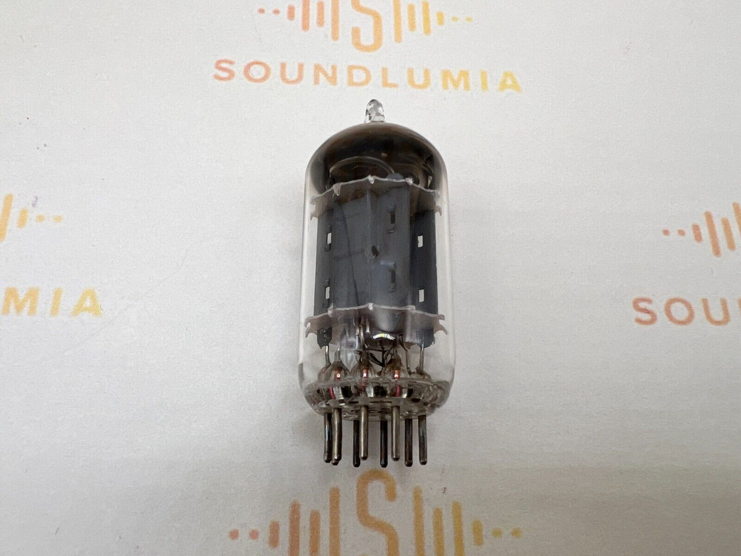 Philips ECC83 12AX7 Lange Platten - XG mC𖺀 Früher Typ (vor 1954) - Fast NOS