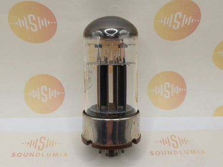 Mullard CV2984 6AS7 vacuum tube with Black Plate, image 2
