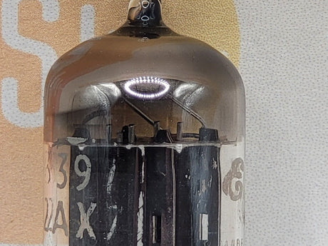 Brimar B339 ECC83 vacuum tube with Black Plate and SQ Getter, image 6
