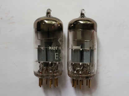 2x Valvo Hamburg E88CC = 6922 D-getter - 7L1 D9I - Telefunken & Red Label - NOS