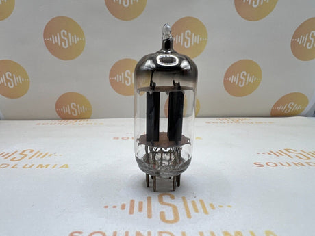 Philips ECC83 12AX7 vacuum tube with D-Foil Getter and Long Plates, image 2