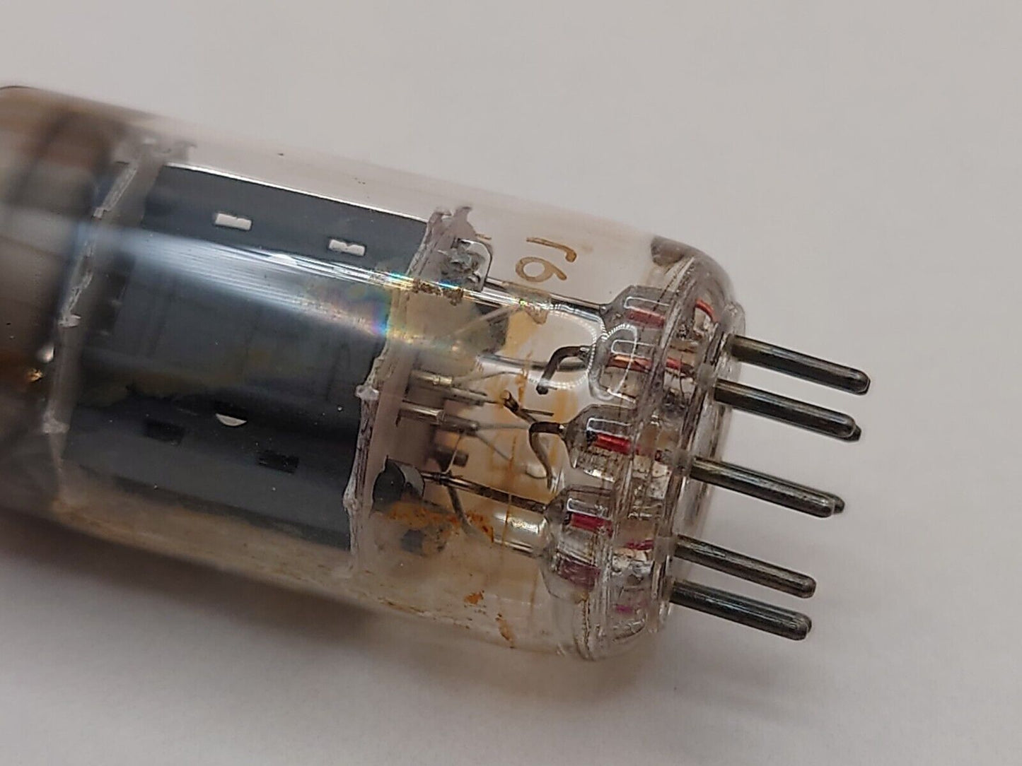 Philips Miniwatt ECC83 12AX7 Short Plates Matched Pair - Holland '59 I61 - Near NOS