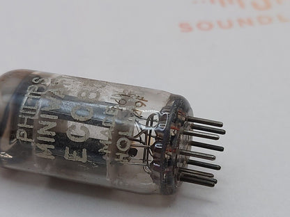Philips Miniwatt ECC83 12AX7 Short Plates Matched Pair - Holland '59 I61 - Near NOS