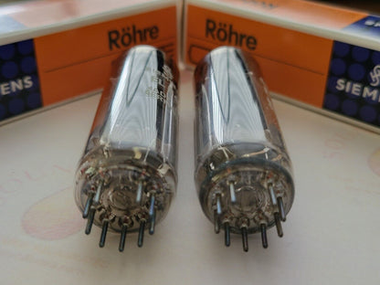 Siemens EL84 6BQ5 Matched Pair - München 1962/63 RX3 - NOS 