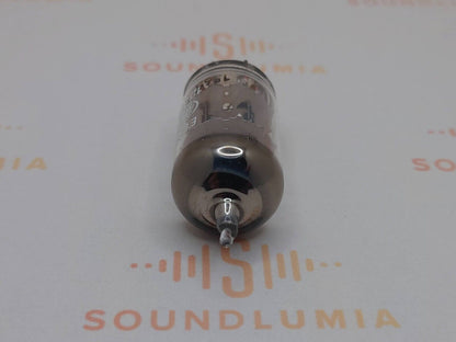 1x Lorenz ECC82 12AT7 Long Plates - Pre-SEL White Round Logo - Stuggart '50s