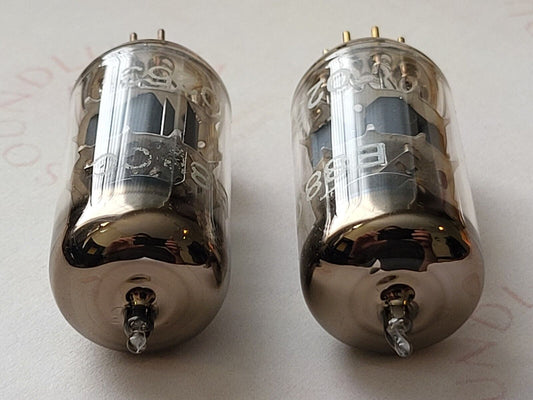 Telefunken E88CC 6922 Paire appariée - Pré-production ◇ Base - Même code 0253 - NOS  