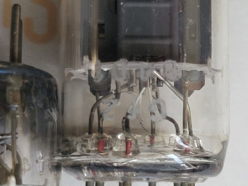 Mullard ECC82 12AU7 vacuum tube with O-Getter and Short Plates, image 34