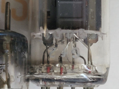 Mullard ECC82 12AU7 vacuum tube with O-Getter and Short Plates, image 34
