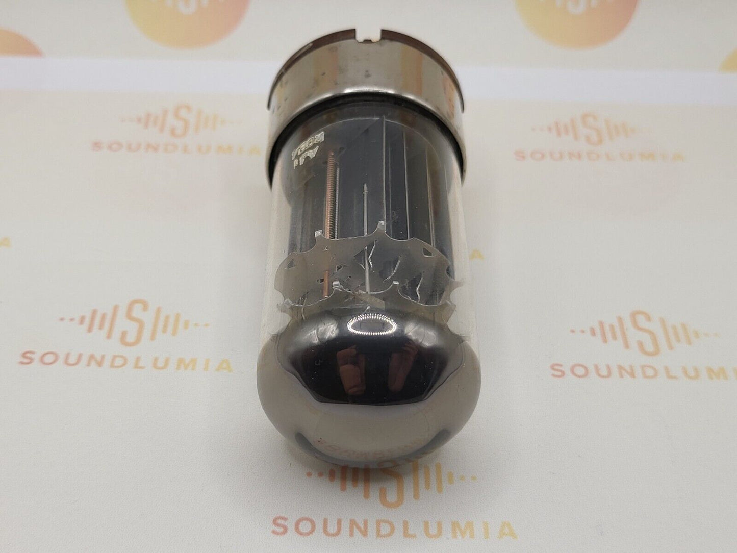 1x Mullard CV2984 (mil spec 6060 6AS7) Black Plates Triple-Mica - Mitcham 1960
