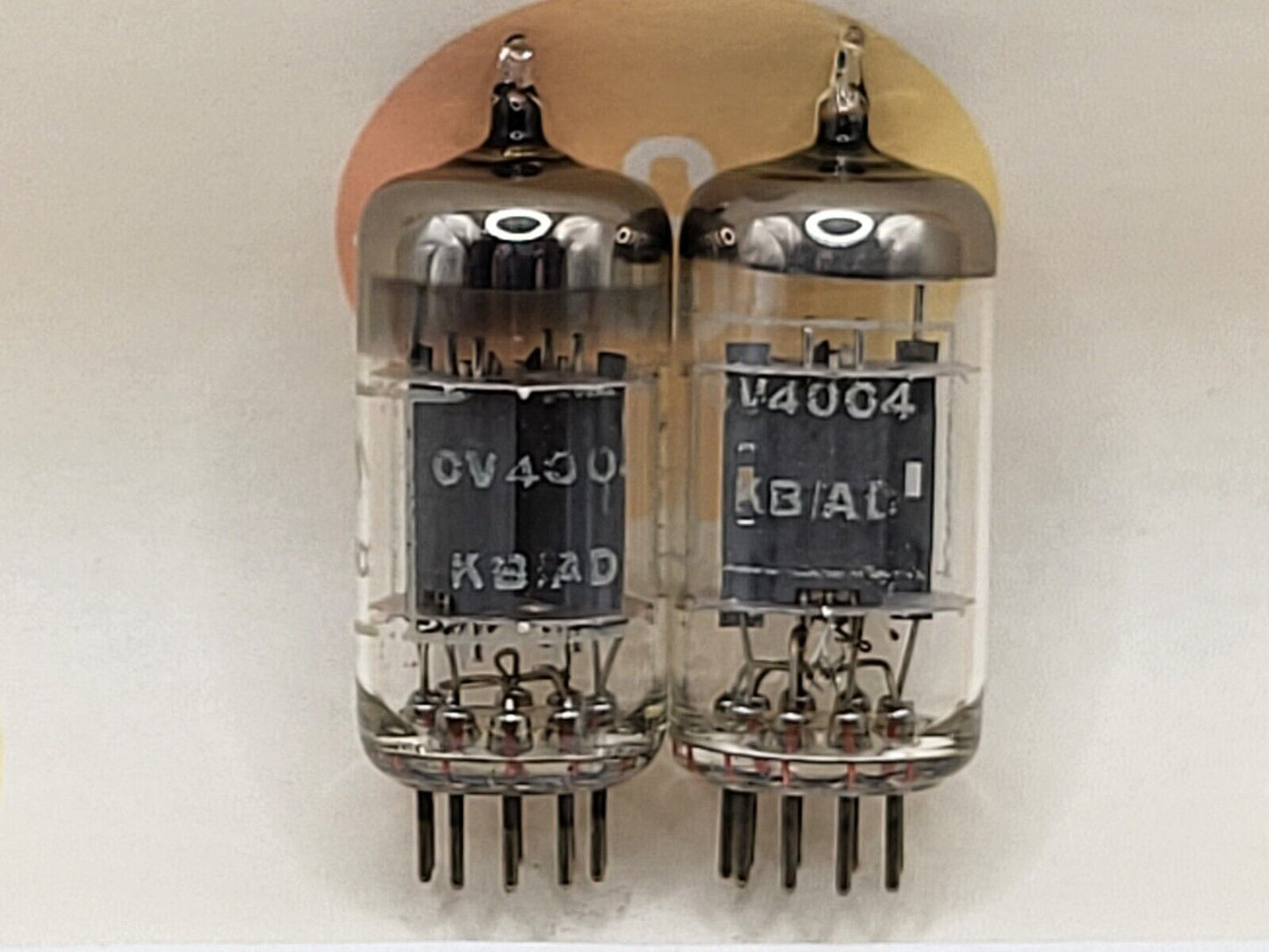 Brimar CV4004 (Mil. spec ECC83) Passendes Paar - Gt. Britain '62 KB/AD - Fast NOS