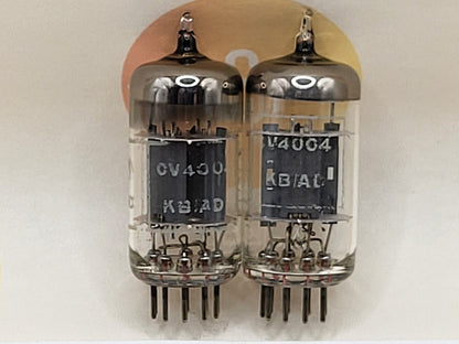 Brimar CV4004 (Mil. spec ECC83) Passendes Paar - Gt. Britain '62 KB/AD - Fast NOS