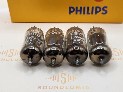 Philips ECC83 12AX7 Lange Platten Folie D Getter mC6