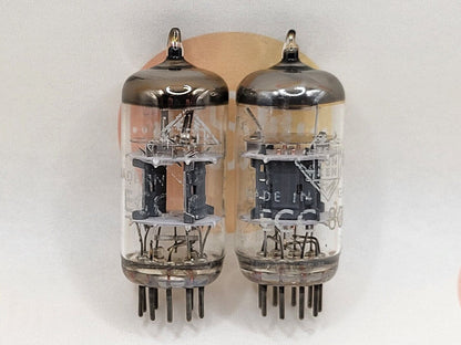 Telefunken ECC801S E81CC 6201 Triple-Mica ◇ Bottom - Ulm