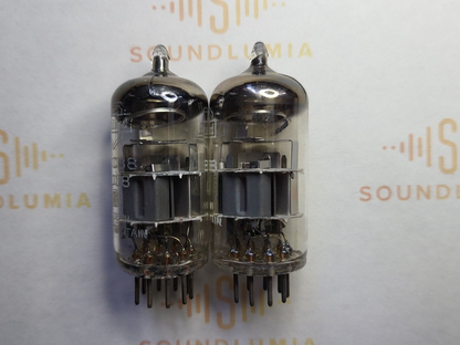 2x Mullard ECC88 6DJ8 - BVA - British Made - Blackburn 1967/1968 GA2 - Strong