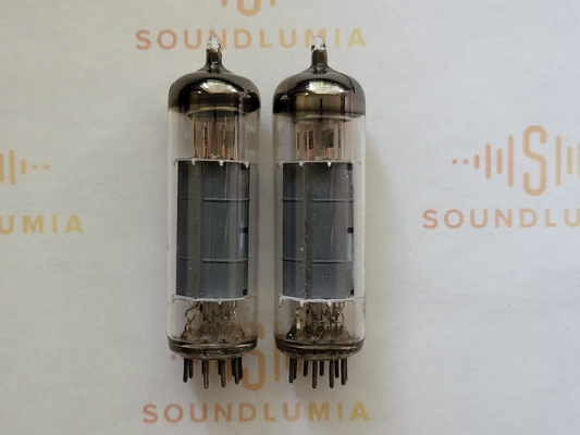 Philips EL84 6BQ5 passendes Paar - Heerlen, NL 1969 KM4 - Sonderangebot mit geringer Lackierung