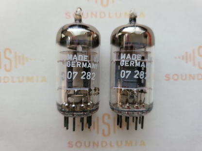 Siemens E81CC = 6201 = ECC801S Triple-Mica Matched Pair - C0 2‡ 7F - Munich - NO