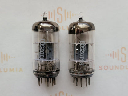 2x Telefunken ECC81 12AT7 mit passenden Codes - ◇ Unten - Berlin 1962 