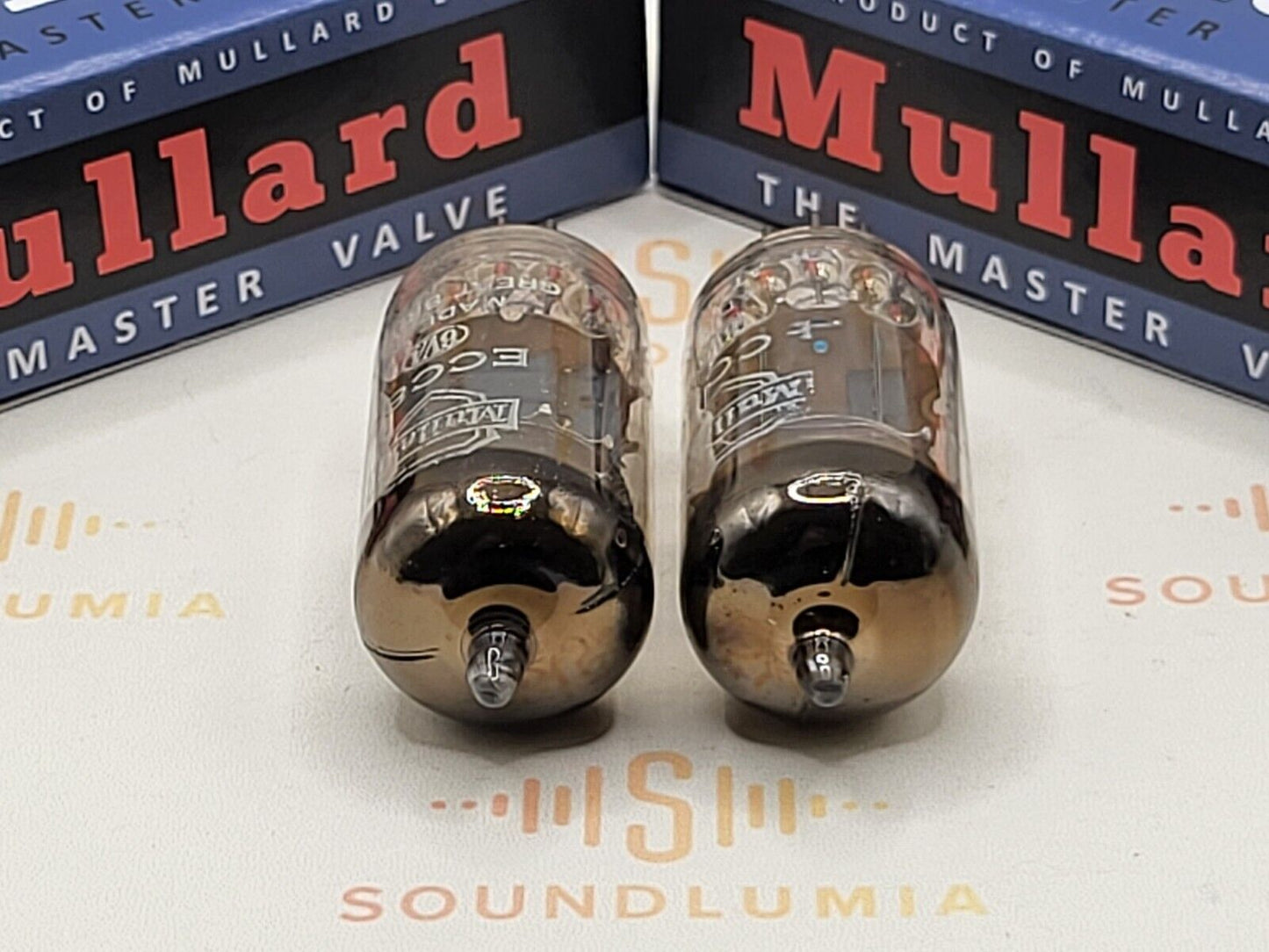 Mullard ECC83 12AX7 Short Plates