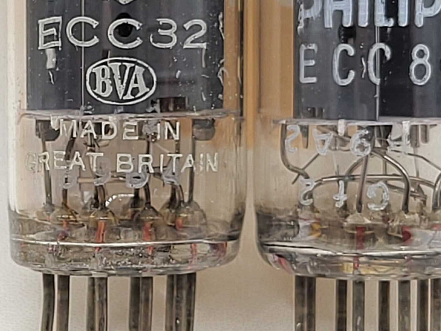 Mullard 12AU7 ECC82 Matched Pair - Blackburn '69 Gf2 - Near NOS