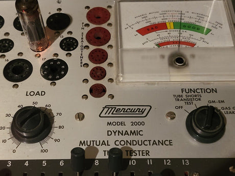 Philips EL84 6BQ5 vacuum tube with D-Getter and Gold Pins, image 11