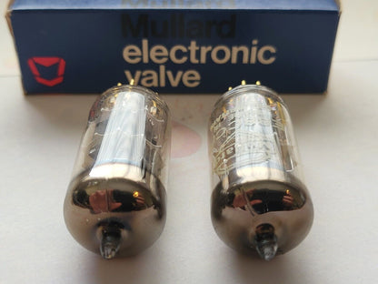 Mullard E88CC/01 = CV2493 (Mil. Specs E88CC) Matched Pair - Blackburn 1967 - NOS