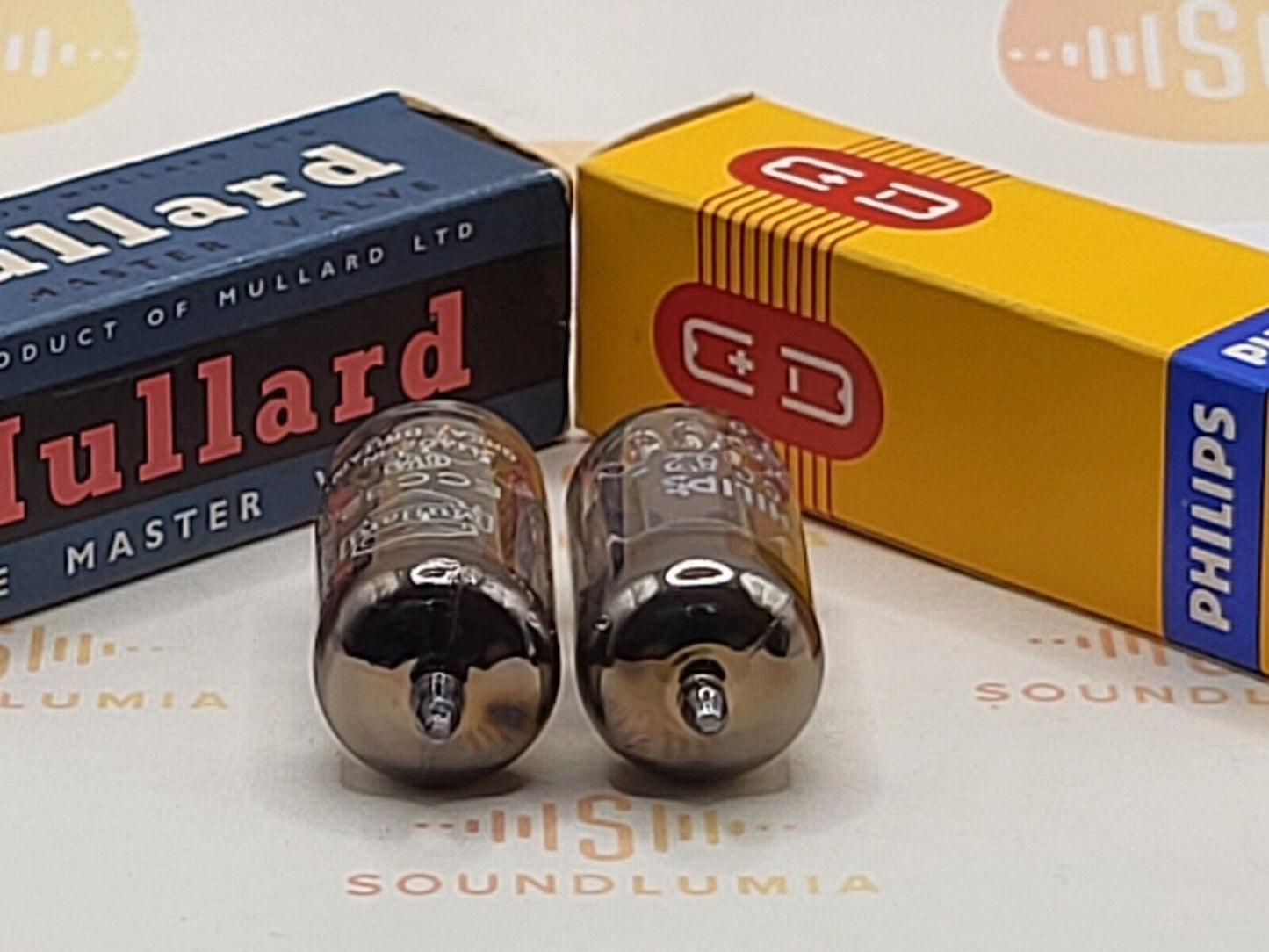 Mullard 12AU7 ECC82 Matched Pair - Blackburn '69 Gf2 - Near NOS