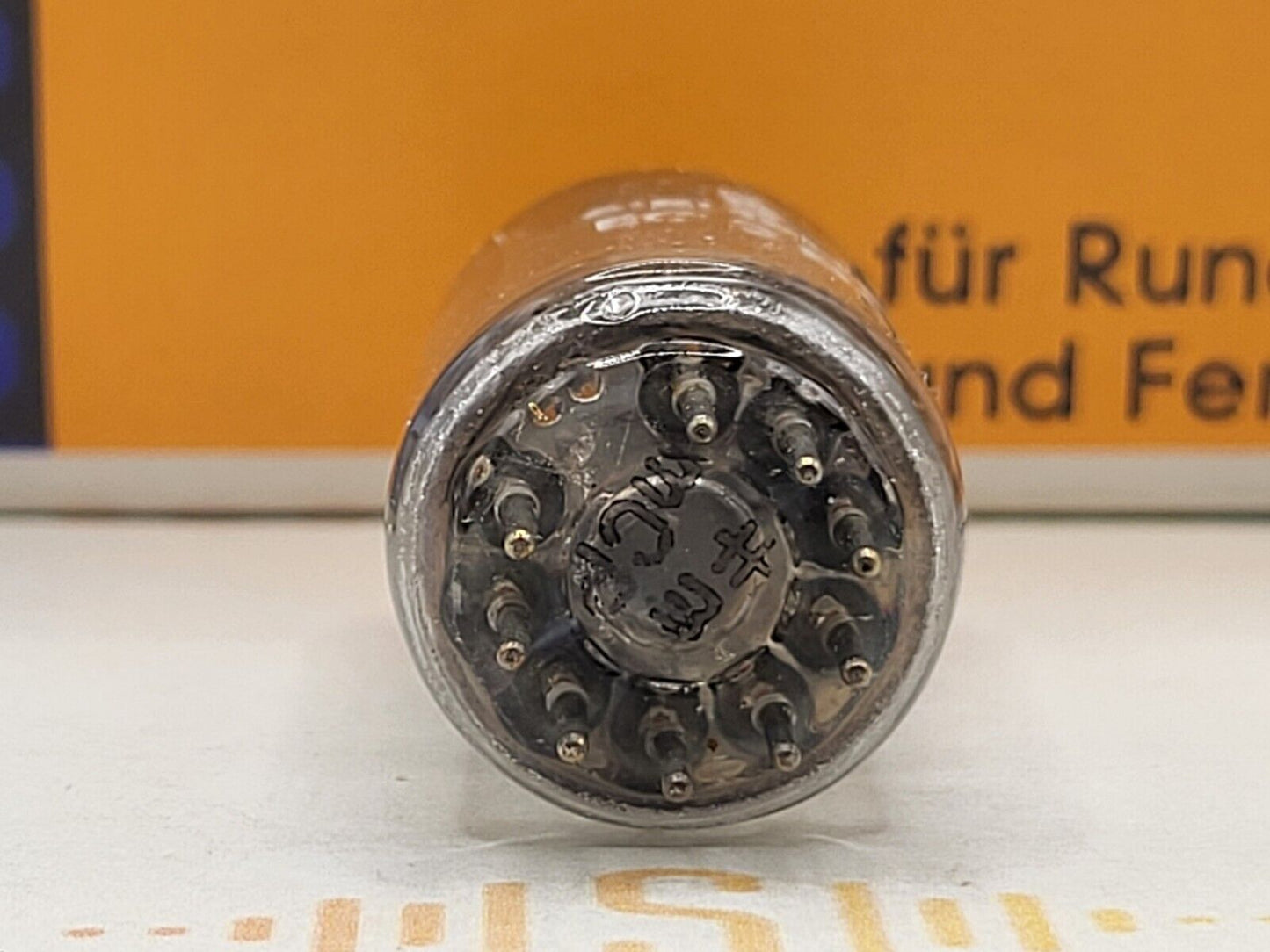 1x Siemens ECC83 12AX7 Langplatten - München, vor 1955 (‡U mCP) - Philips Label 