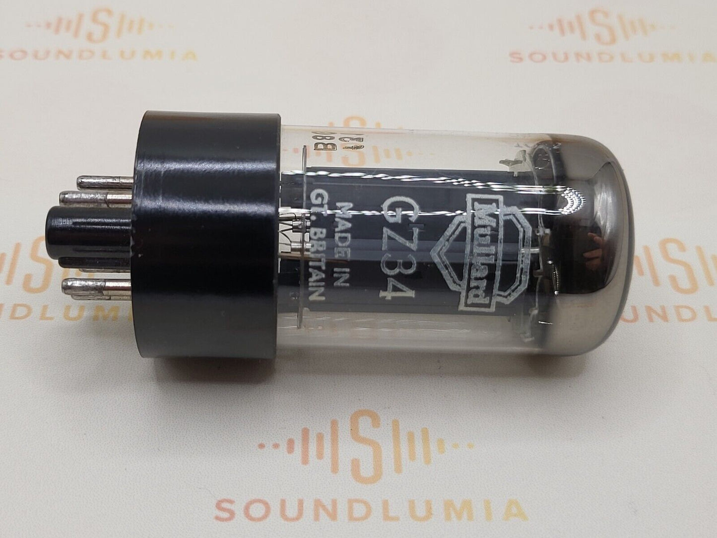 Mullard GZ34 5AR4 Rectifier Tube - Blackburn 1958 F31 - NOS