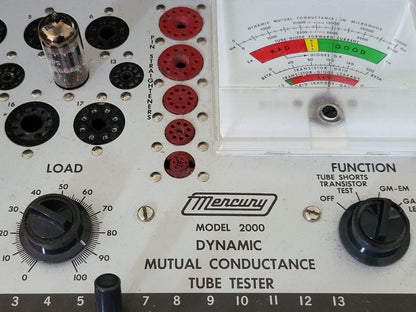 Mullard ECC82 12AU7 vacuum tube with O-Getter and Short Plates, image 47