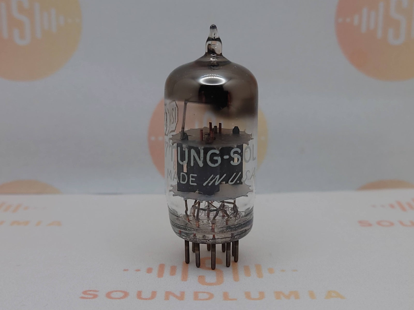 1x Tung-Sol 12AT7 D-getter Original Box - USA 1960s - Strong | Soundlumia