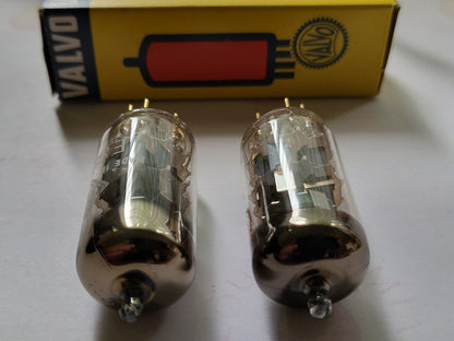 2x Valvo Hamburg E88CC = 6922 D-getter - 7L1 D9I - Telefunken & Red Label - NOS