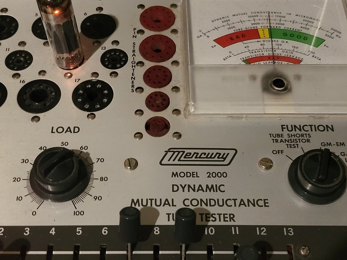 Philips EL84 6BQ5 vacuum tube with D-Getter and Gold Pins, image 10