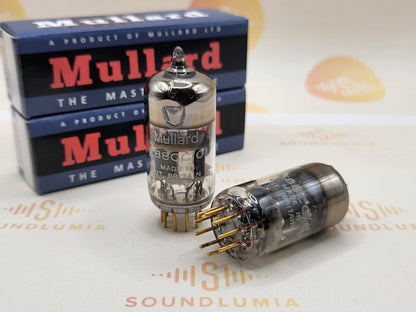 Mullard E88CC/01 = CV2493 (Mil. Spec E88CC) Matched Pair - Mitcham '71/'73 7L1