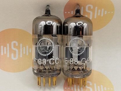 Siemens E88CC A-Frame Silber Schilder passendes Paar Valvo Label München A6 2F - NOS 