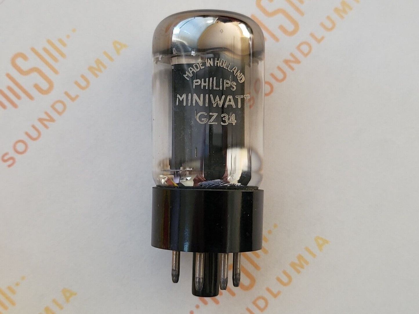 Philips GZ34 5AR4 DD Getter Original Valvo Box - Eindhoven, NL '57 f30 - Neu in OVP