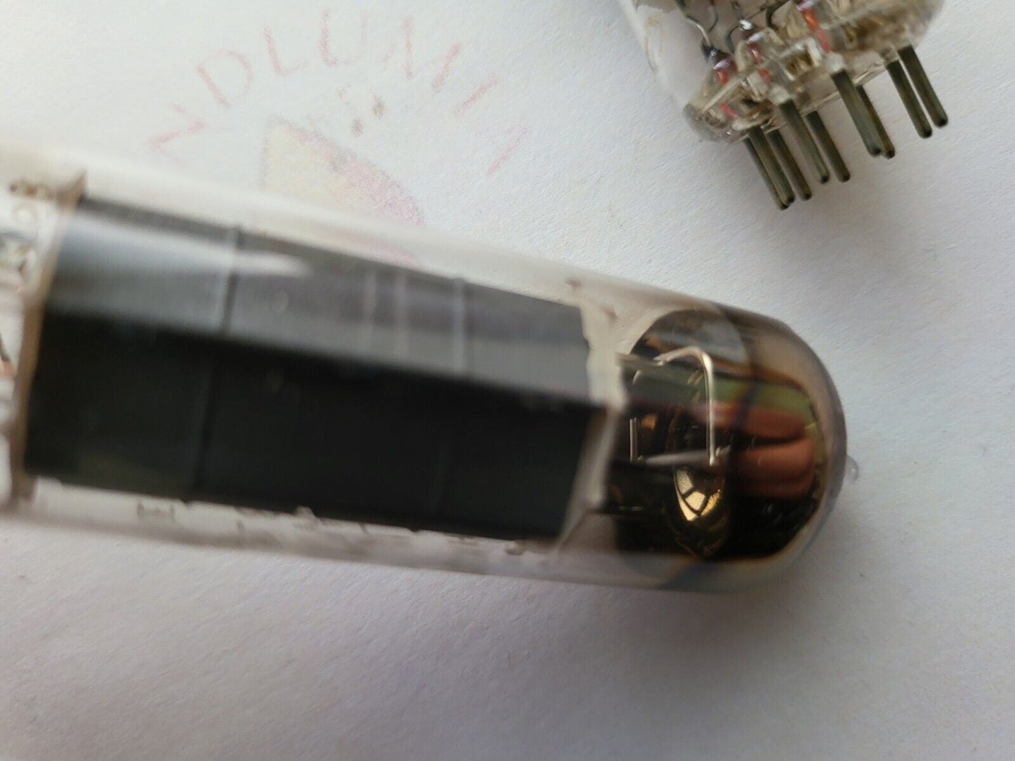 2x Philips Miniwatt EL84 6BQ5 D-Getter-Röhren – Sittard, NL 1955 rX1/rX2 – NOS