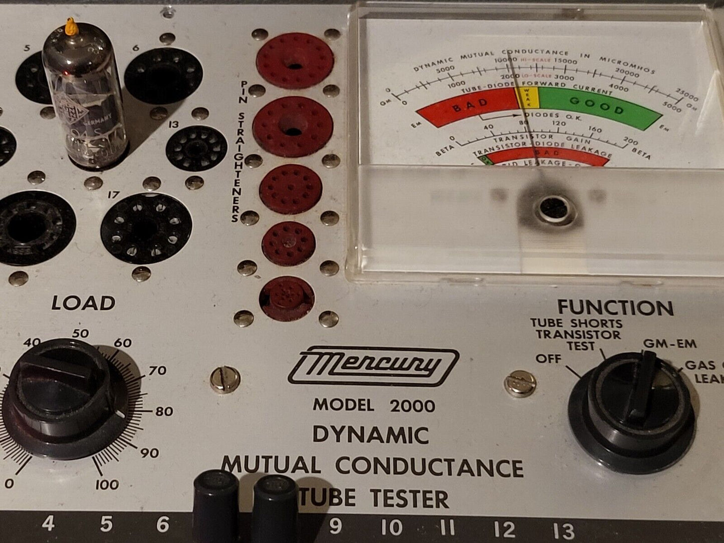 Telefunken EF804S Yellow Tip Matched Pair  - ◇ Bottom - Ulm 1968 - Strong