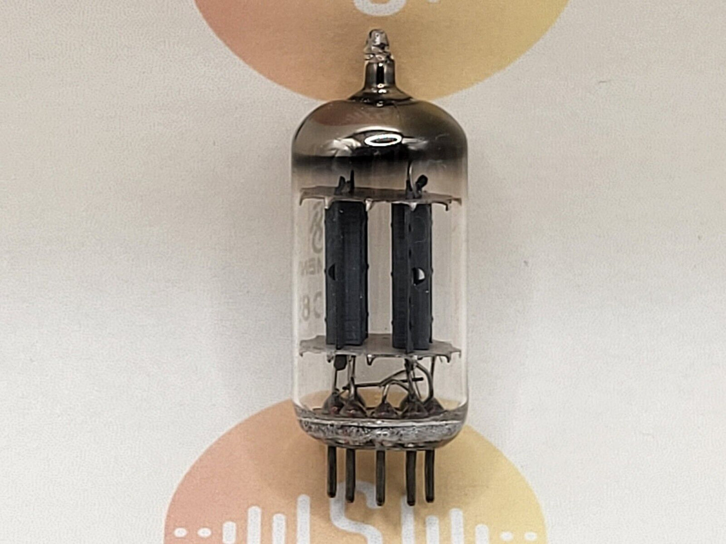 1x Siemens ECC83 12AX7 Langplatten - München, vor 1955 (‡U mCP) - Philips Label 