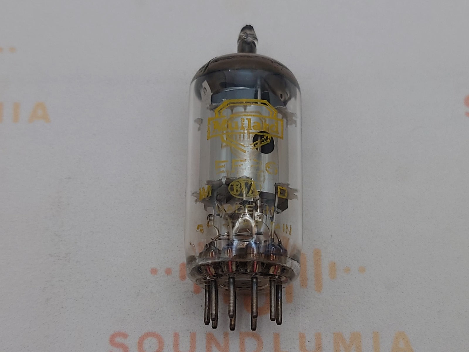 Mullard EF86 NOS Vacuum Tube | 6267 Silver Plates O-getter